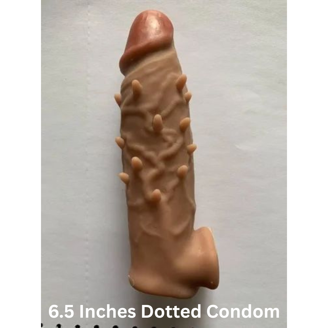 6.5 Inches Dotted Dragon Condom
