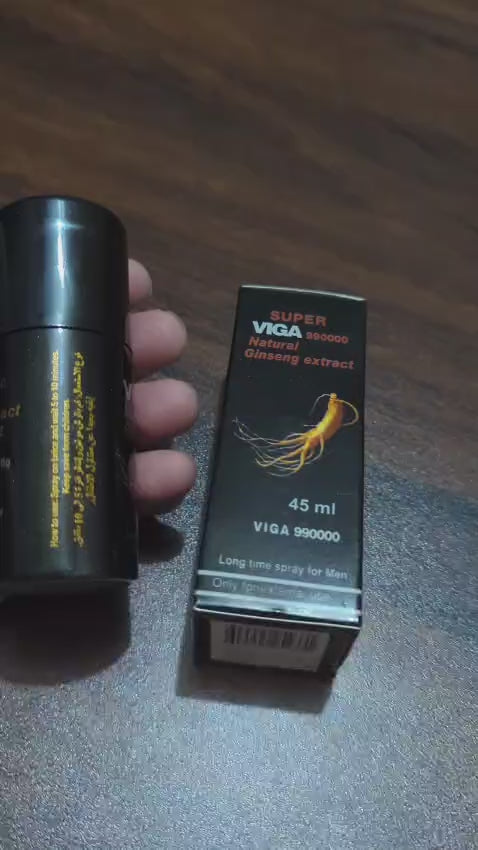Super Viga 990000 Delay Spray - Ginseng with Vitamin E